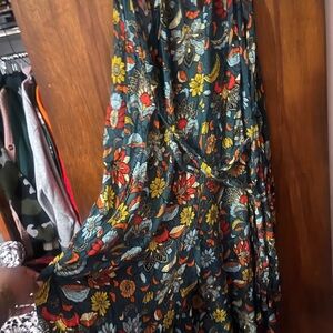 Anthropologie Floral Jumpsuit - Multicolor